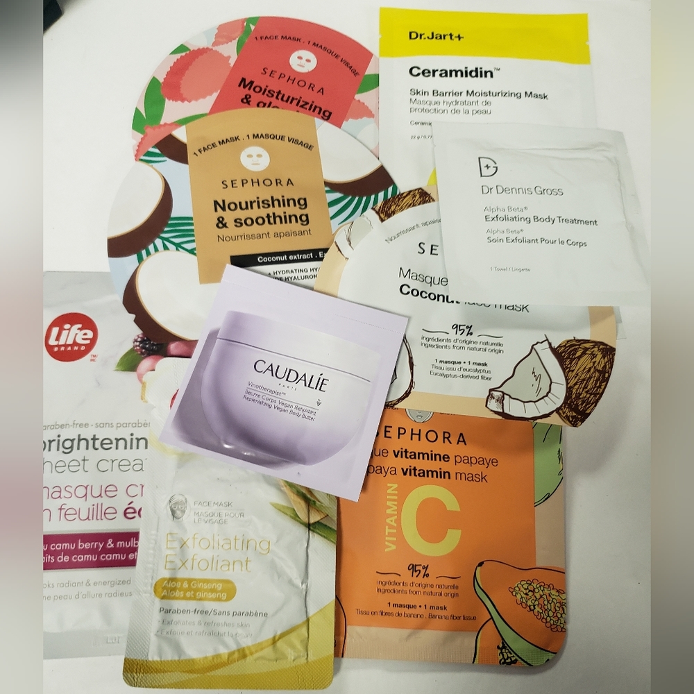 Face Mask Bundle Sephora, Dr.Jart, Caudalie